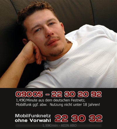09005 - 22 30 20 92 Schwuler Junge will es richtig wissen. Zeige es ihm beim Telefonsex!