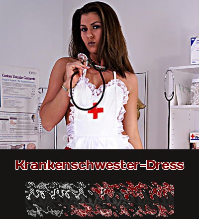 Sexy Krankenschwester in einer Art Uniform will mir Dir Telefonsex machen.