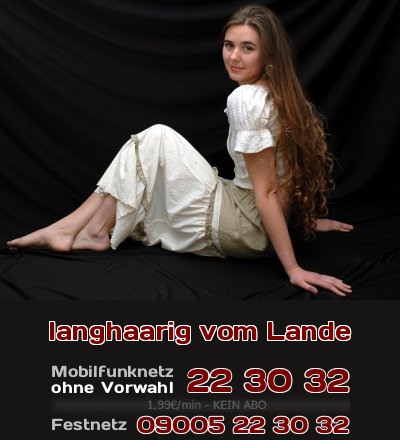 langhaarig vom Lande Willst Du Telefonsex mit einer Schönheit vom Lande, die langhaarig und blond ist?